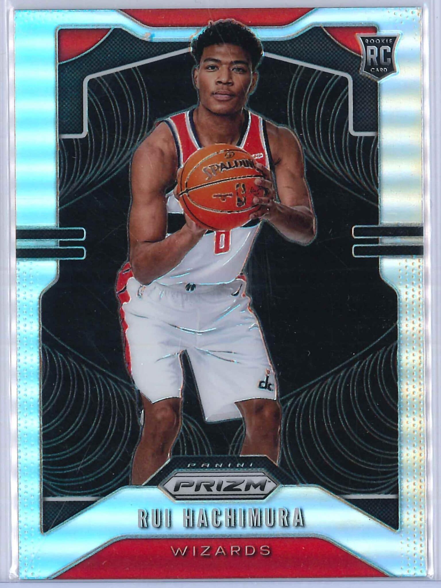 Rui Hachimura Panini Prizm Base Rc Silver