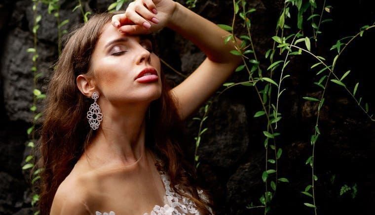 Sensual Bridal Inspirations from the rainforest of Bali by Vivid Symphony