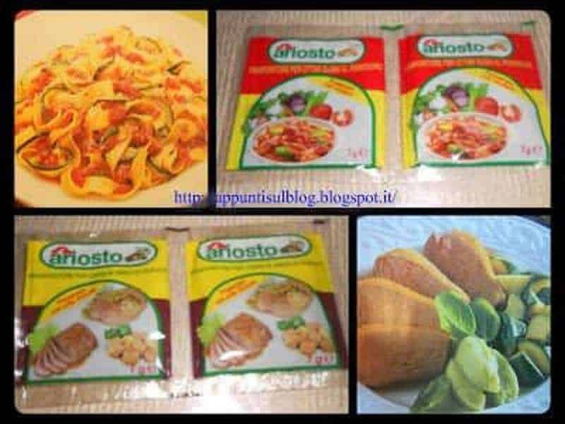 Pasta fatta in casa con verdure colorate, piatto appetitoso e invitante.
