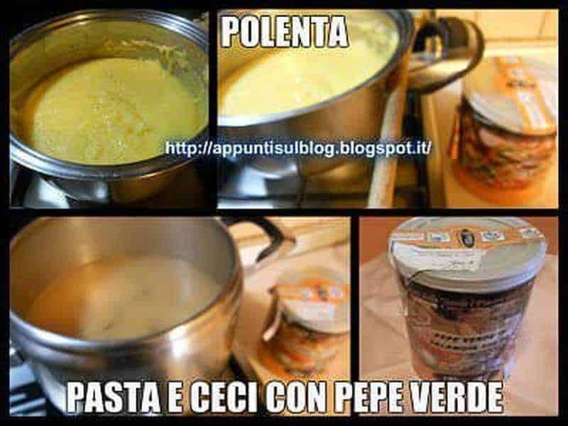 Spezie in cucina: pepe nero, pepe verde e origano nelle mie ricette 7 Pasta e ceci al pepe
