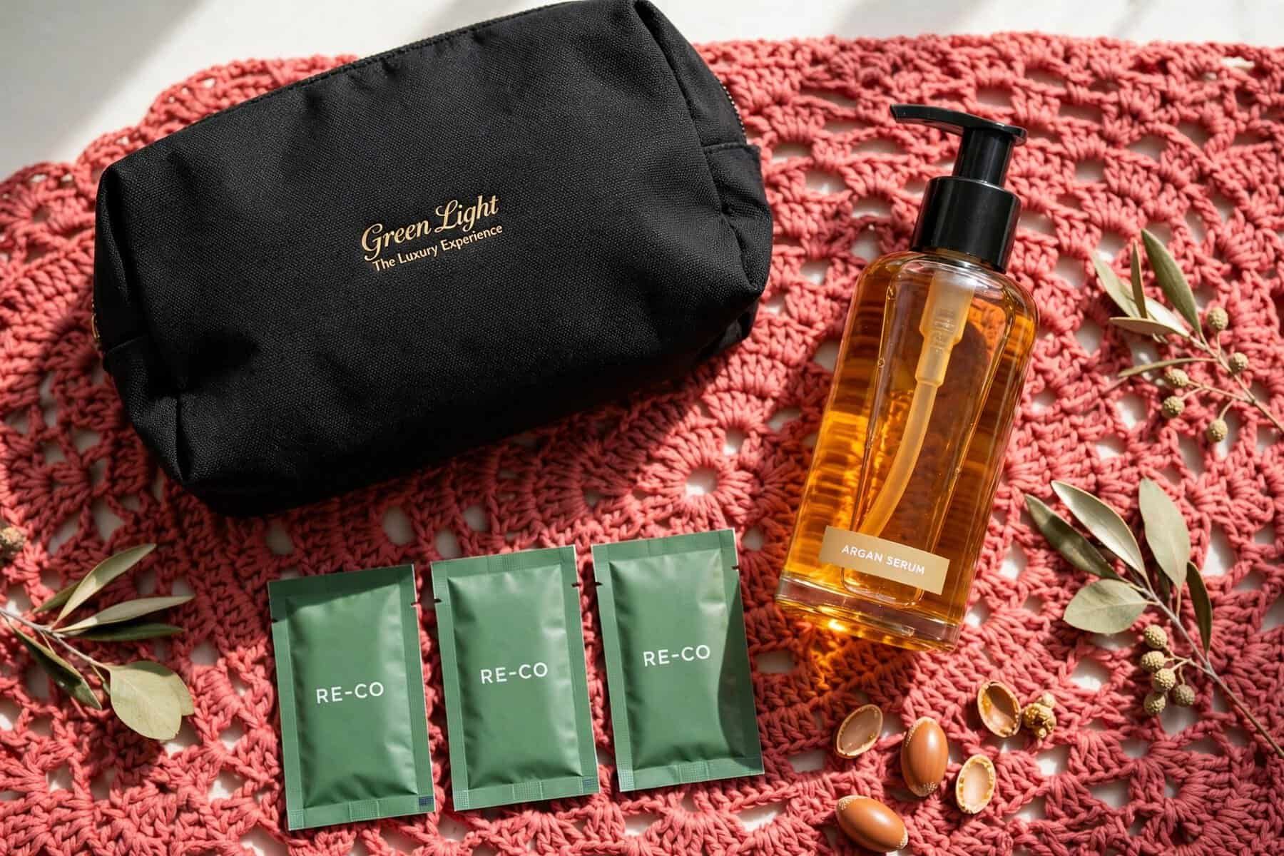 Green Light Flatlay