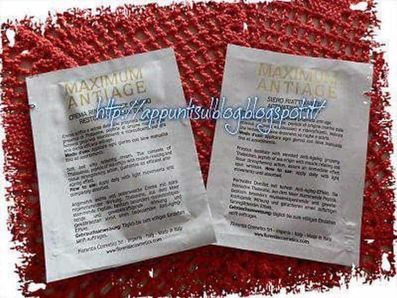 Florentia, trattamento viso rigenerante e ristrutturante naturale