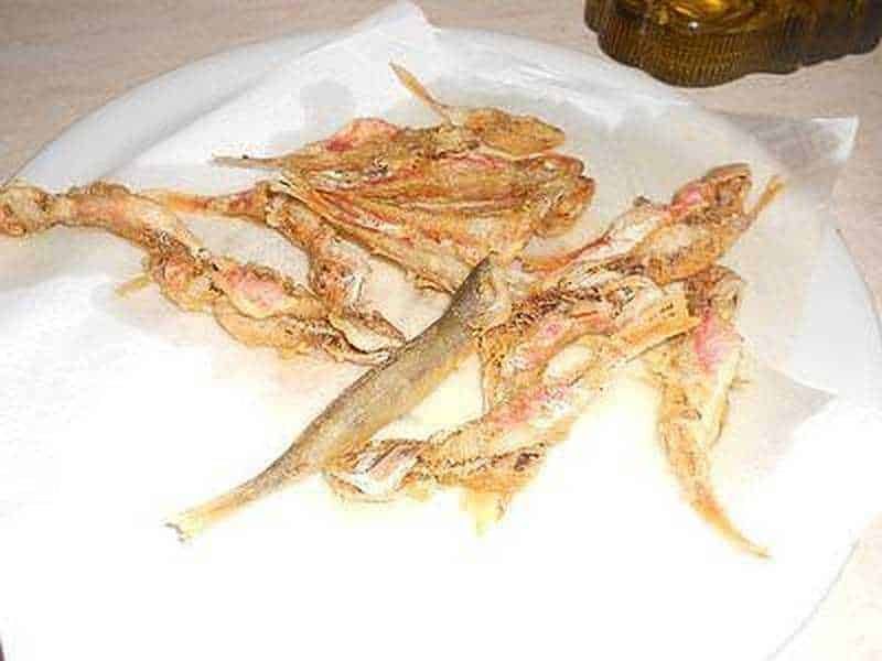 Frittura di pesce fresco, pesce fritto croccante, ricetta di mare, antipasto di pesce, appunti sul blog.
