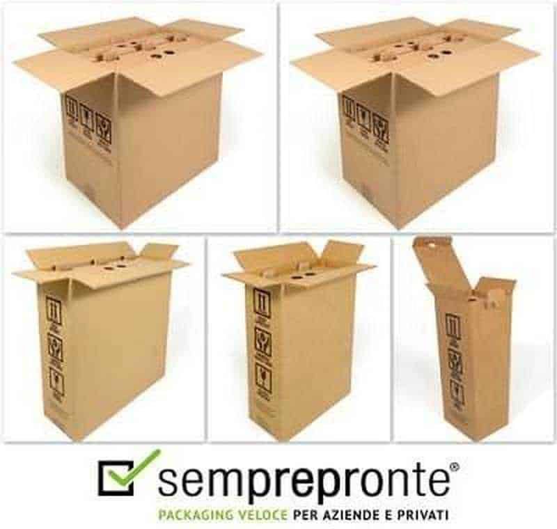 Scatola di cartone pieghevole per imballaggio, imballaggi ecologici e resistenti, soluzioni di packaging veloci e sicure per aziende e privati, ottima per spedizioni e trasporto.