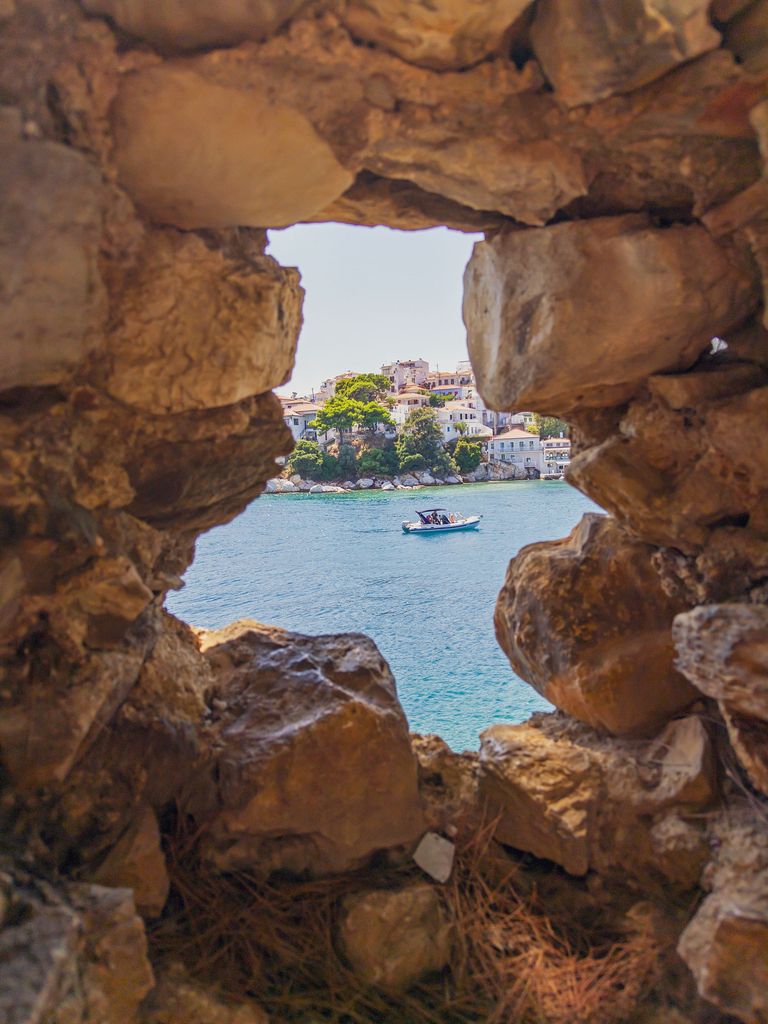 Skiathos, Grecia, spiaggia e mare