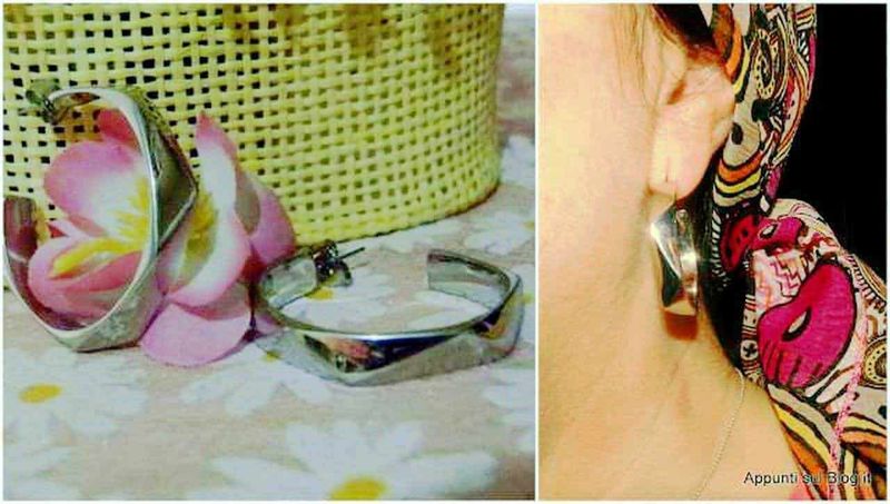 Bracciale e braccialetti di moda con accessori in metallo, vicino a un cesto di vimini giallo e petali di rosa, con un focus sulla moda e gli accessori trendy.