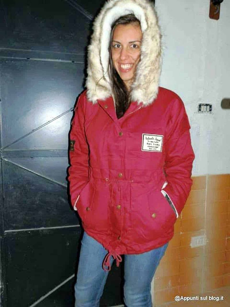 Military coat for fall on Shein 2 Parka rosso militare con cappuccio in pelliccia: fashion on Shein, military coat for fall