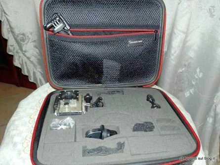 Smatree SmaCase e ricevitore wireless per gite fuori porta 2 Custodia gopro e audio wireless: Smatree SmaCase e ricevitore wireless per gite fuoriporta