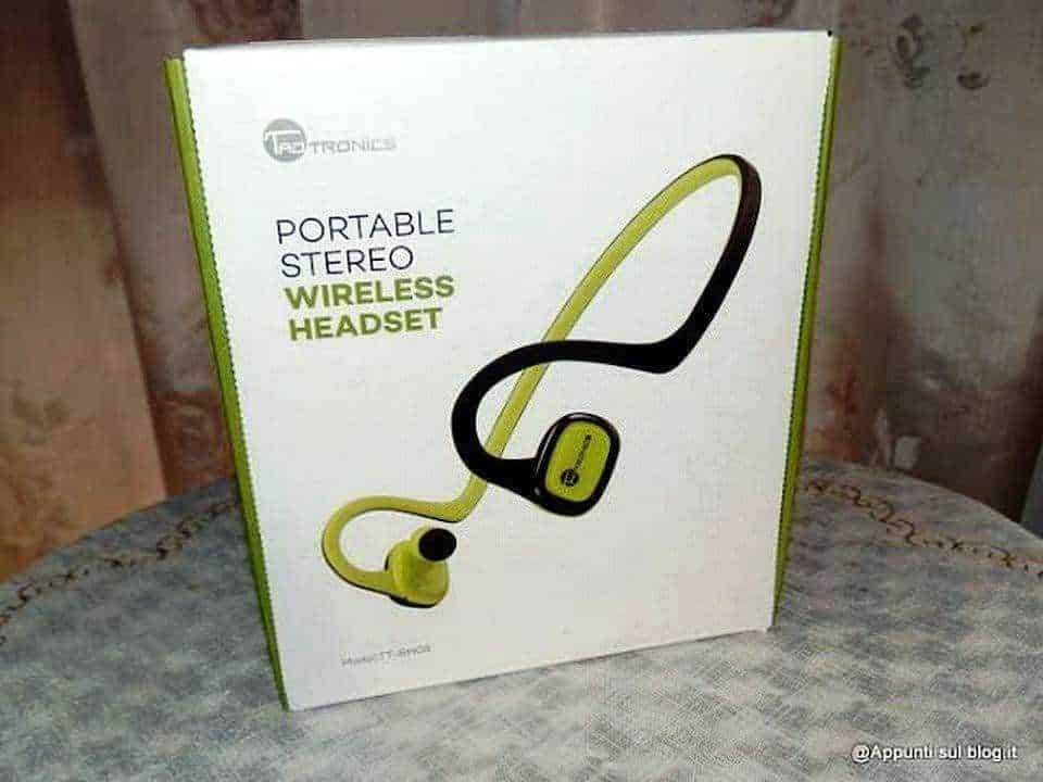 Cuffie TaoTronics Bluetooth TT-BH08 per attività fisica