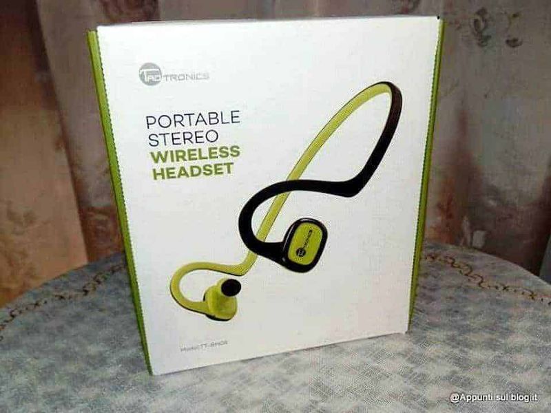 Cuffie TaoTronics Bluetooth Wireless per attività fisica 2 Cuffie TaoTronics Bluetooth TT-BH08 per attività fisica