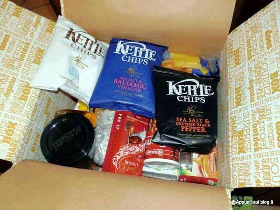 Degustabox, prodotti gustosi e vari a volontà