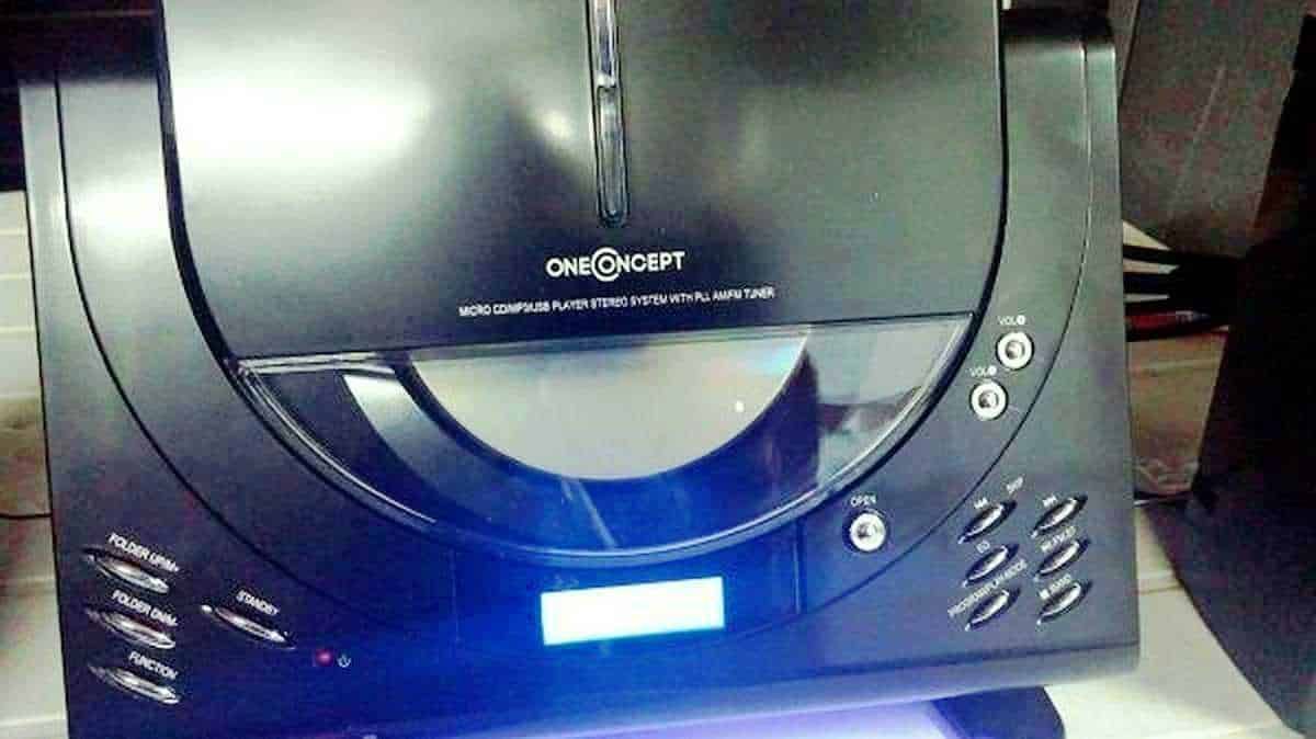 Stereo per ambienti piccoli OneConcept vertical 80