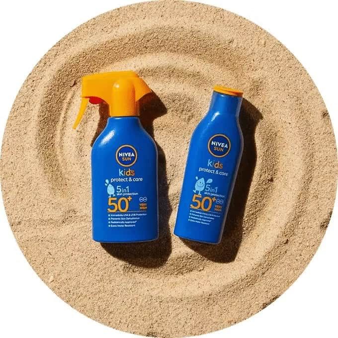 Nivea Sun bimbi, crema per il sole per non scottarsi in estate