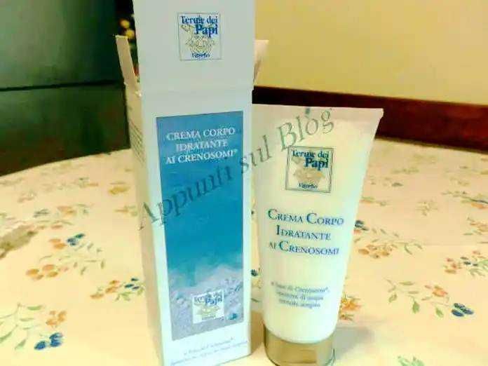 Crema Corpo Idratante ai Crenosomi delle Terme dei Papi