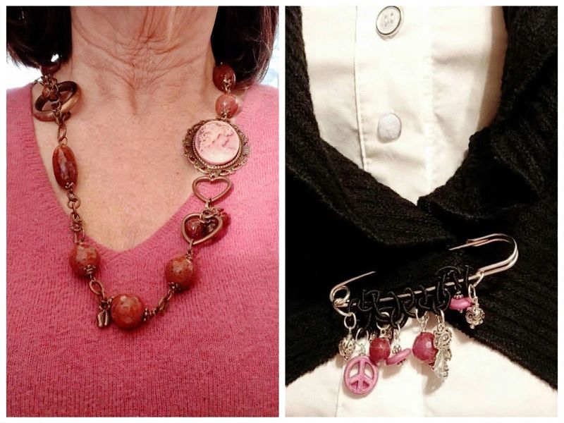 Le Vezzose, distinguersi nella moda 3 Una collana e spilla vintage da abbinare agli outfit