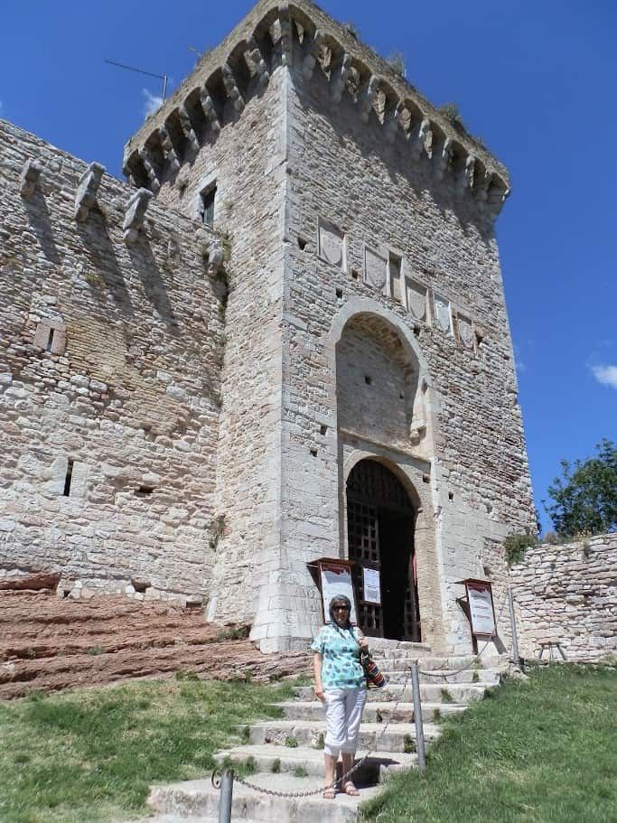 rocca maggiore di Assisi, torre