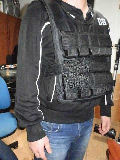 Capital Sports Monstervest Gilet con Pesi in metallo per allenamento