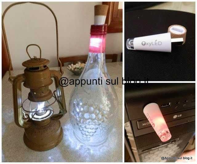 Lampada a olio antica, bottiglia di vetro decorativa e dispositivo LED per terapia della luce, ideali per ambienti rilassanti e benessere, perfetti per decorare e migliorare l'atmosfera della casa.