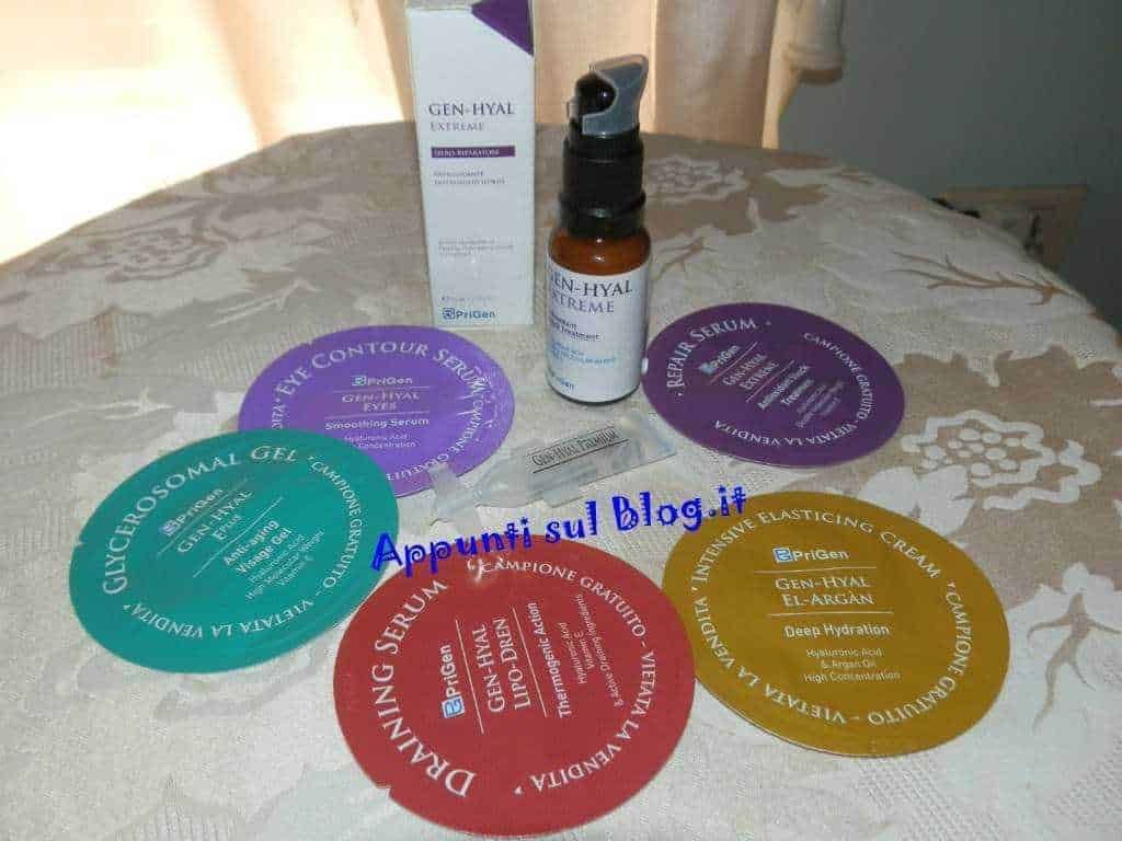 PriGen linea dermocosmetica: la mia esperienza con Gen-Hyal