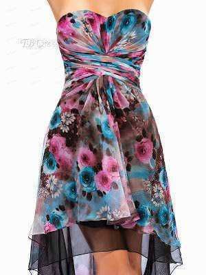 Tbdress, ricca vetrina di abiti da cerimonia 6 Vestito estivo femminile con stampa floreale colorata, abito leggero e elegante per occasioni speciali o uscite estive, perfetto per un look femminile e chic.