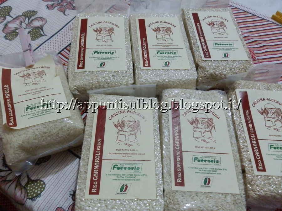 Riso Carnaroli superfino per risotti di alta qualità, prodotto italiano di origine controllata, ideale per preparazioni tradizionali e gourmet.