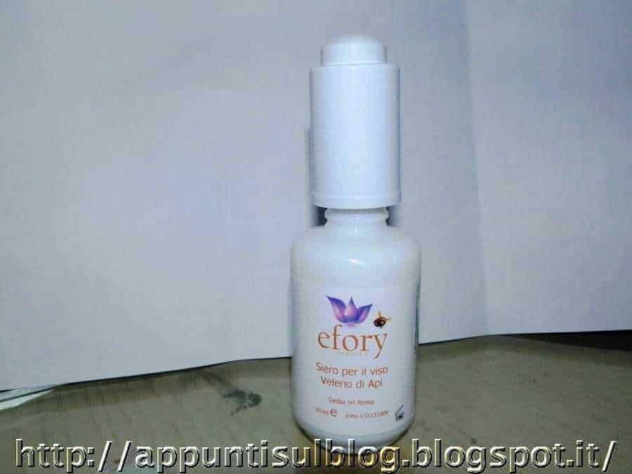 Fragranza viso efory siero al veleno di api, prodotto naturale per la cura della pelle, idratante e rassodante, senza parabeni, in bottiglia spray, ideale per trattare i segni del tempo e migliorare l'aspetto del viso.