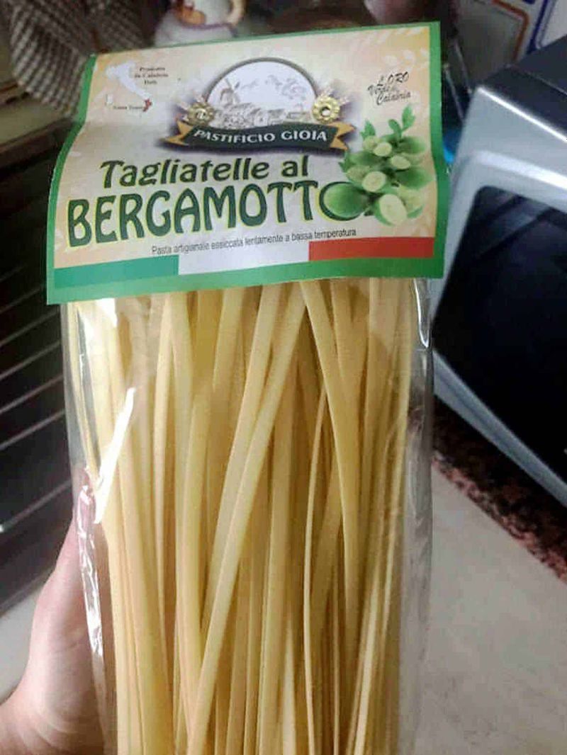 Tagliatelle al Bergamotto di Calabria