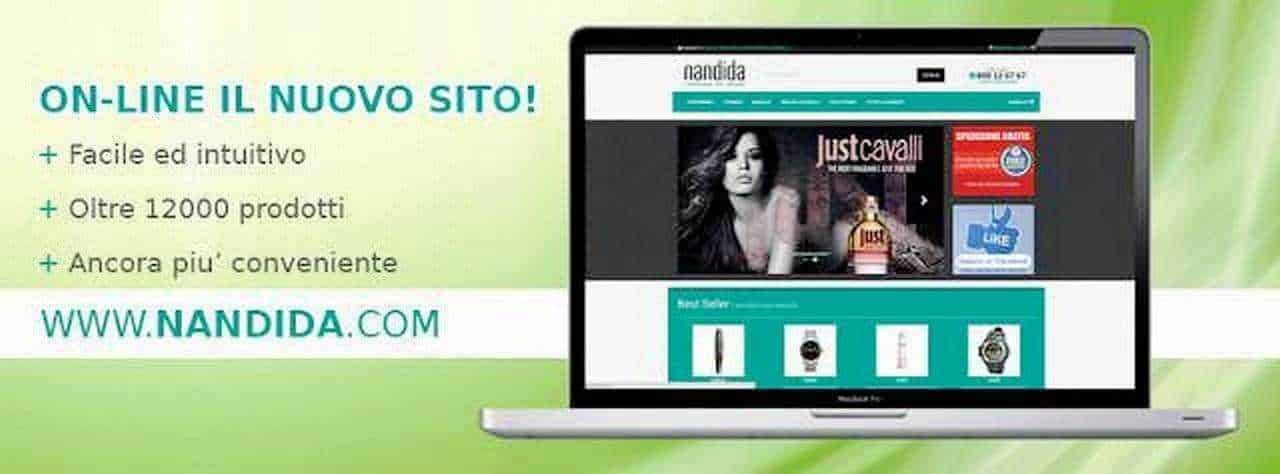 Nandida sito di e-commerce con oltre 12.000 prodotti, piattaforma online facile e intuitiva, conveniente e completa per acquisti di prodotti di tecnologia e moda.