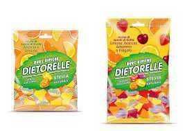 DIETORELLE caramelle, estratto di stevia nelle caramelle senza zucchero