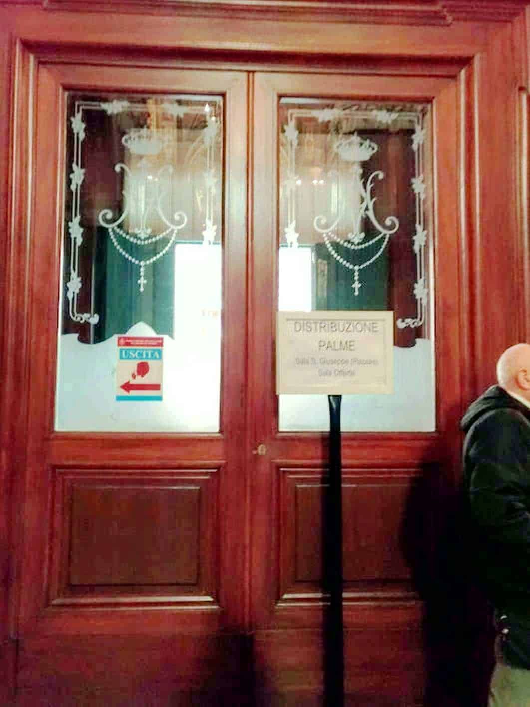 distribuzione delle palme