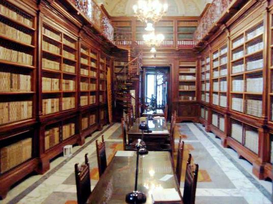 Santuario Cava dei Tirreni- Biblioteca della Badia 