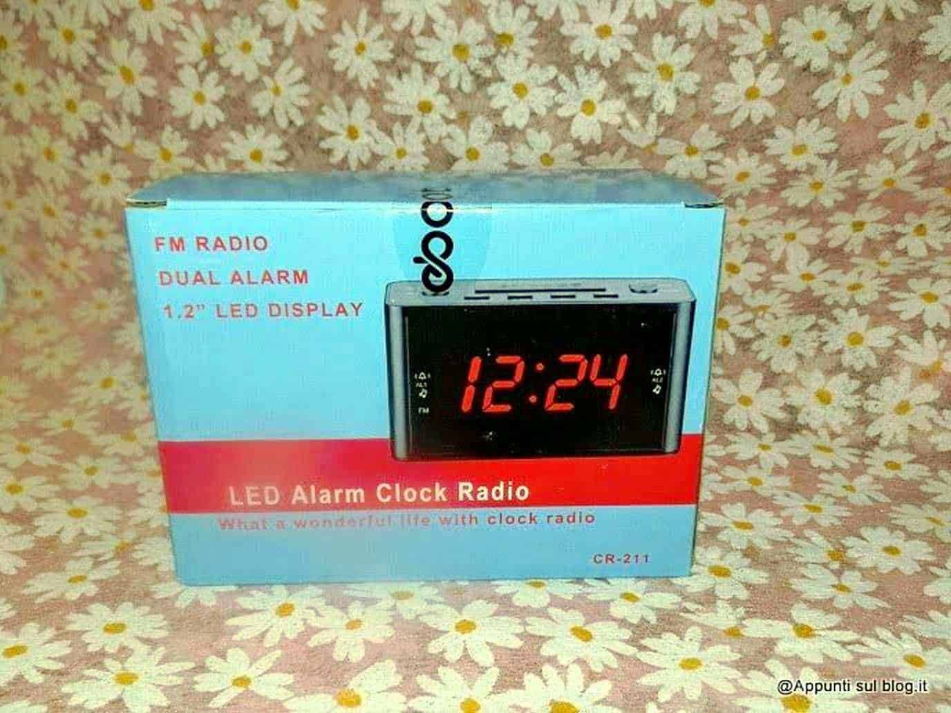 eBoot Radiosveglia con FM Radio