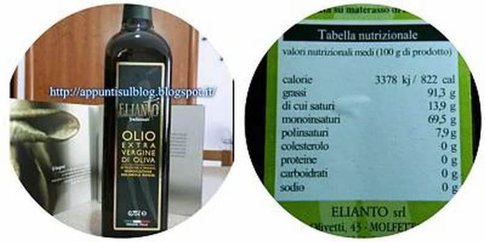 Elianto olio, sapori italiani per buongustai tradizionali