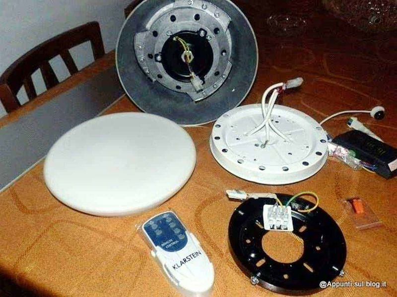 Klarstein Steeletto ventilatore a pale 