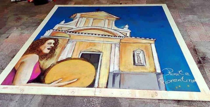 Madonna delle Galline 2019: foto festa a Pagani 13 infiorata dei Madonnari