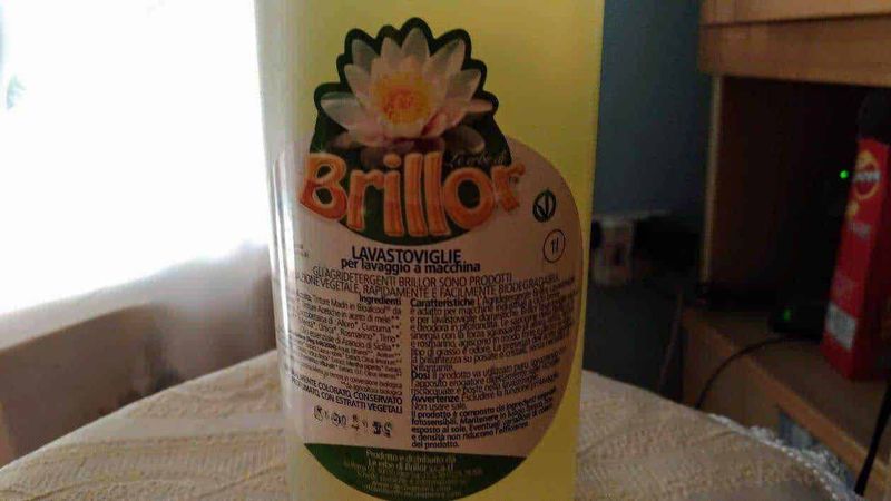 Belli e Naturali detergenti ecologici Brillor Lavastoviglie Fitolacca e Alloro