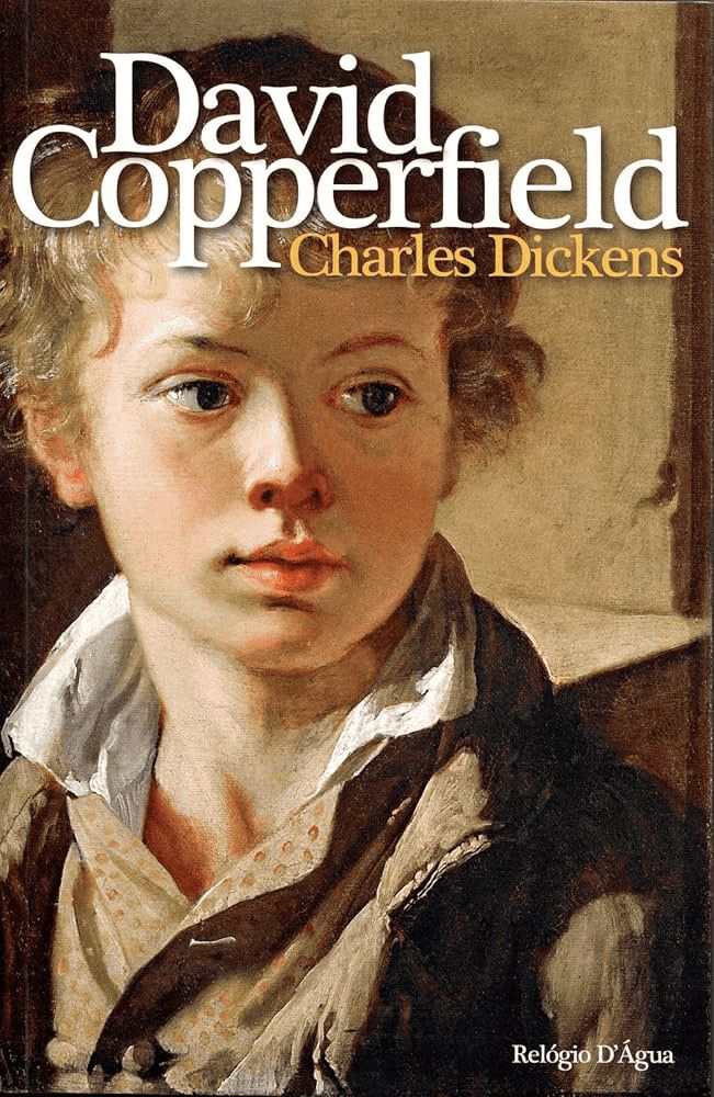 David copperfield charles dickens copertina libro, ritratto di una giovane donna, 