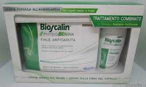 Biocalin fiale per la perdita dei capelli, trattamento naturale contro la caduta, con biogenina, agisce in modo efficace per rinforzare i capelli e favorirne la crescita sana.