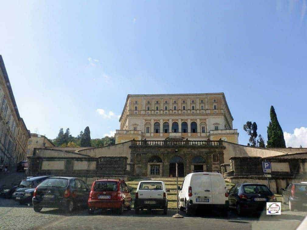 Palazzo Farnese a Caprarola nella Tuscia romana