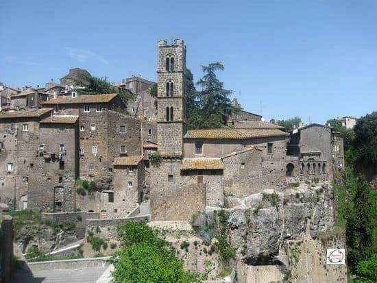 Centro storico di Ronciglione nella Tuscia romana