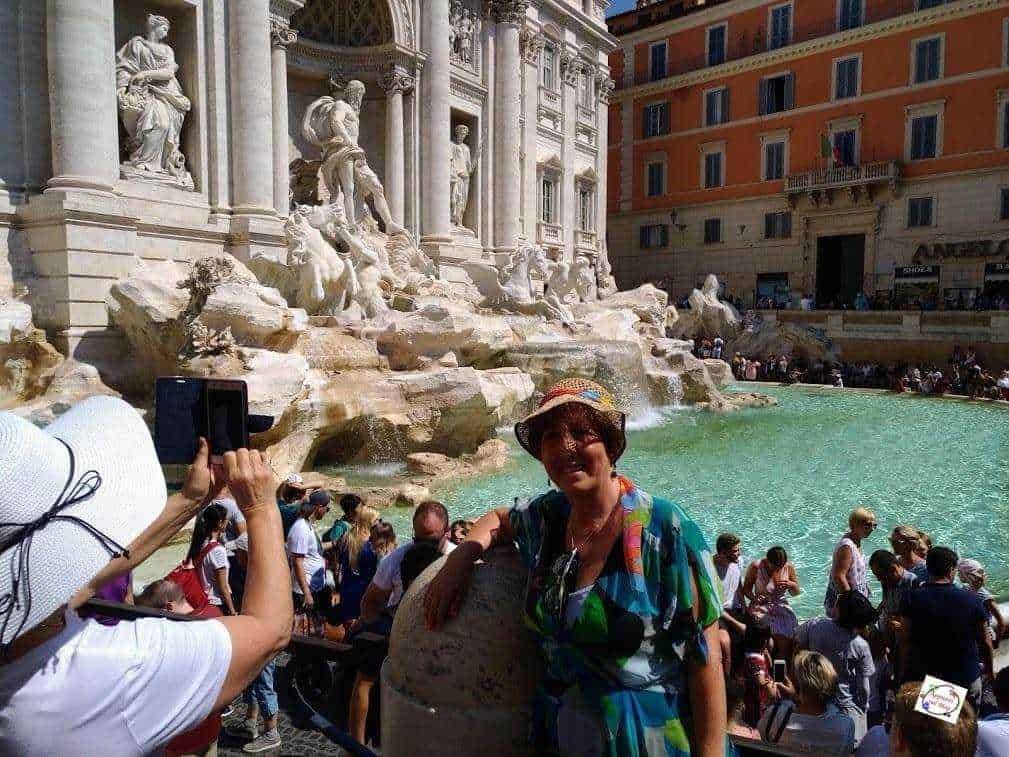 Fontana di Trevi, Roma – foto dell'autrice