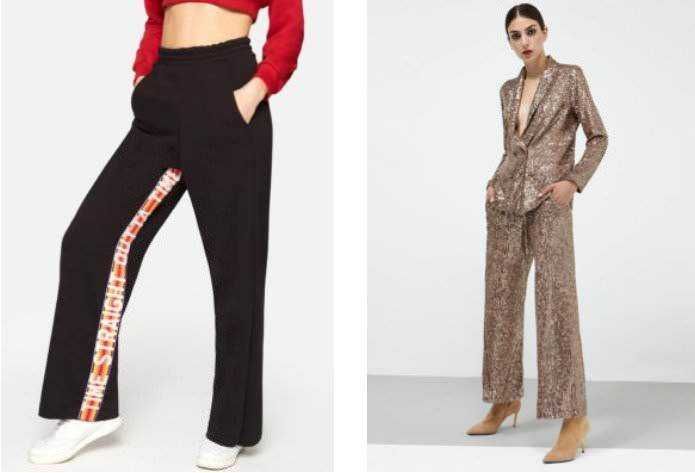 Pantaloni sportivi neri con stampa laterale casual e comodi per il tempo libero.