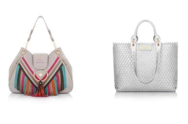 Colorful striped tote bag with fringe and open book design, perfect for casual outings e look chic.