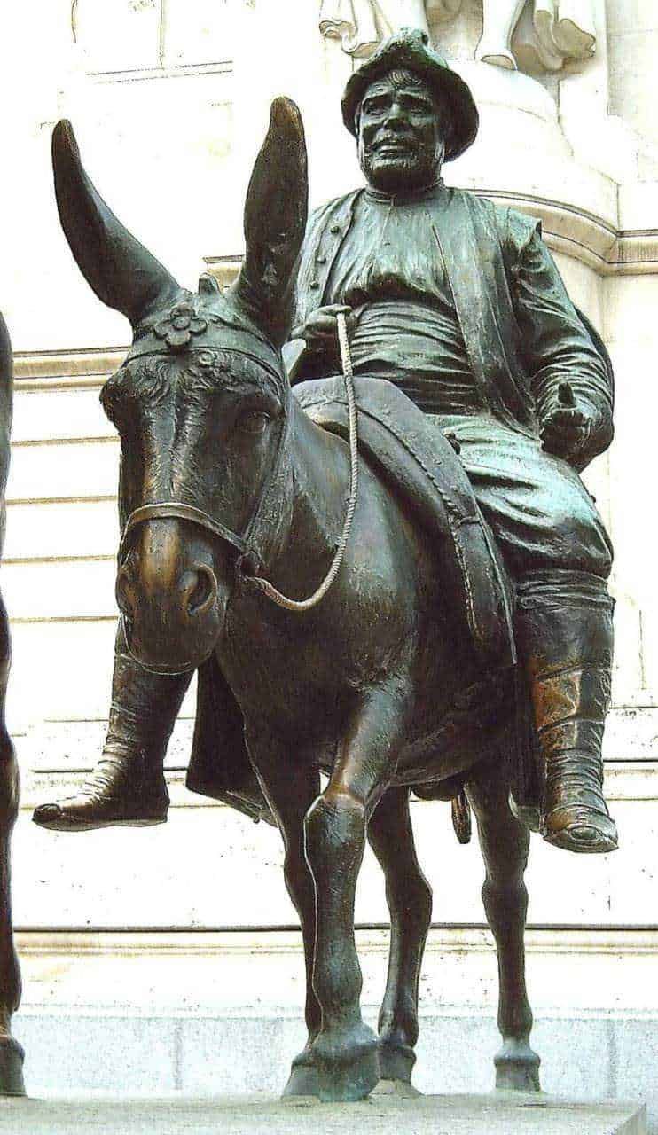 Sancio Panza: lo scudiero di Don Chisciotte tra storia e curiosità 2 Sancio Panza, fedele scudiero di Don Chisciotte della Mancia