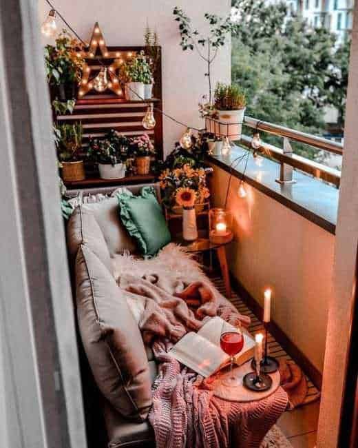 arredare un balcone piccolo