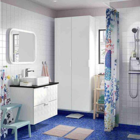 Mobili da bagno sospesi per piccoli bagni moderni 4 Mobili da bagno sospesi per piccoli bagni moderni