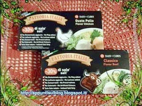 La Fattoria Italia, dado da brodo vegan porta in tavola il sapore 2 Dadi al Gusto Pollo e Manzo