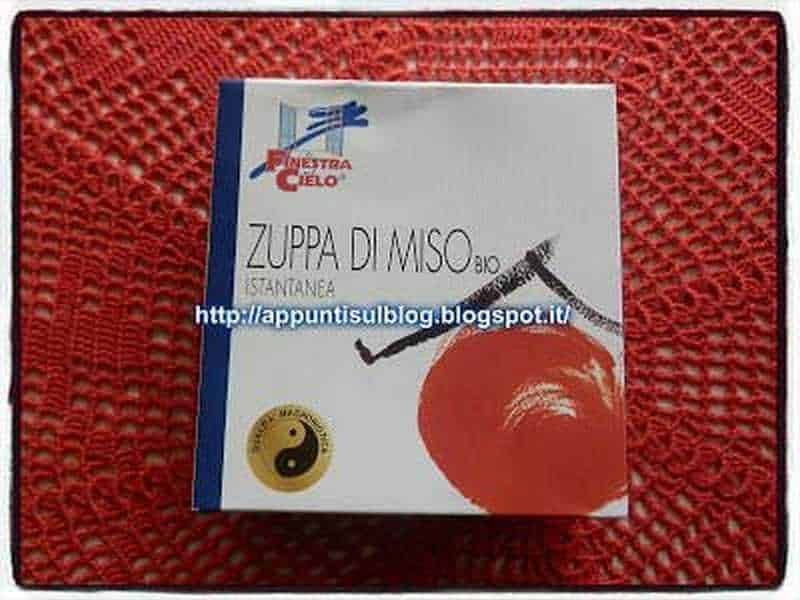 Zuppa di miso biologica 