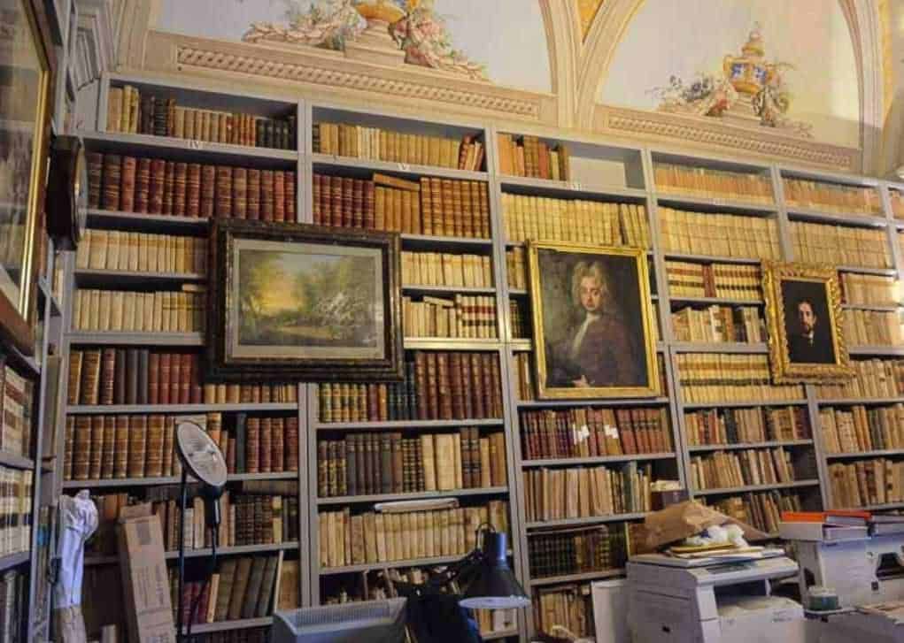 Museo Correale di Terranova a Sorrento - biblioteca
