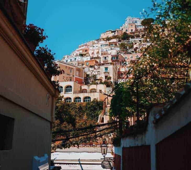 Positano in verticale
